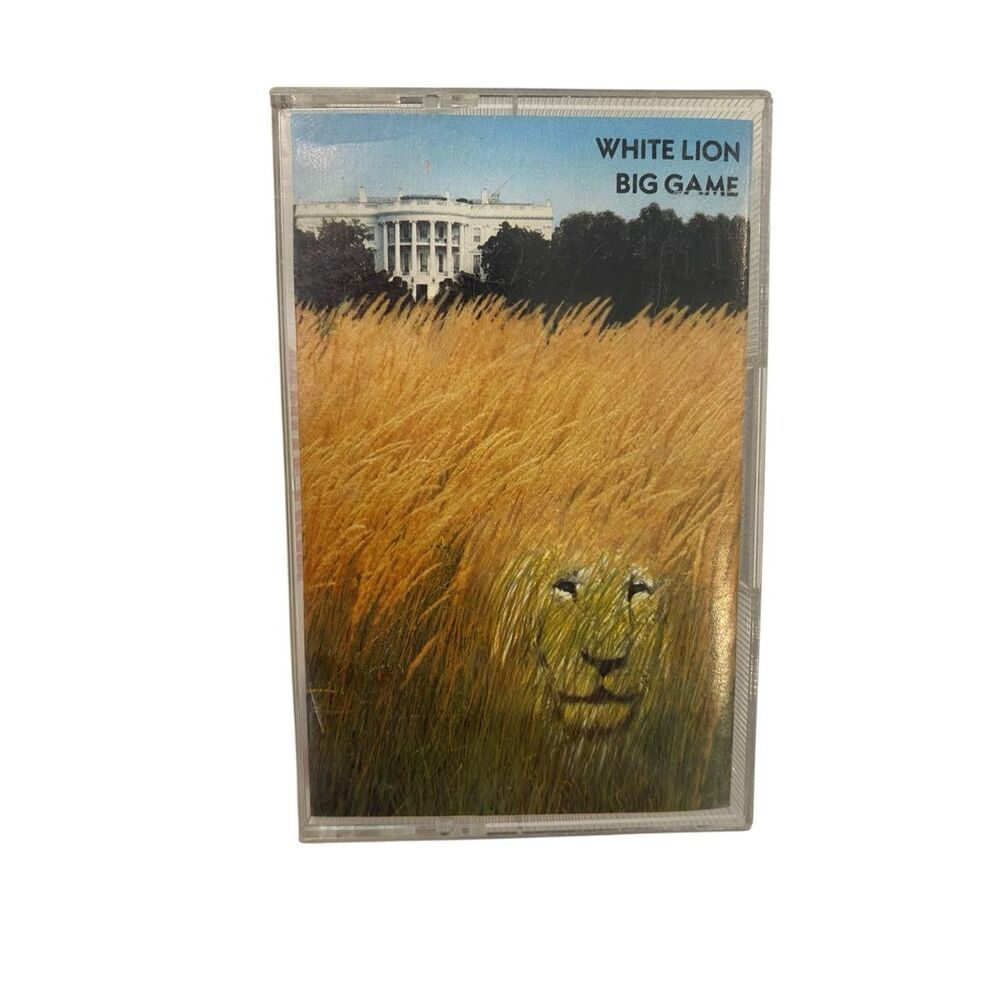White Lion Big Game Cassette Tape Atlantic 781969-4 1989 Hard Rock Album Music